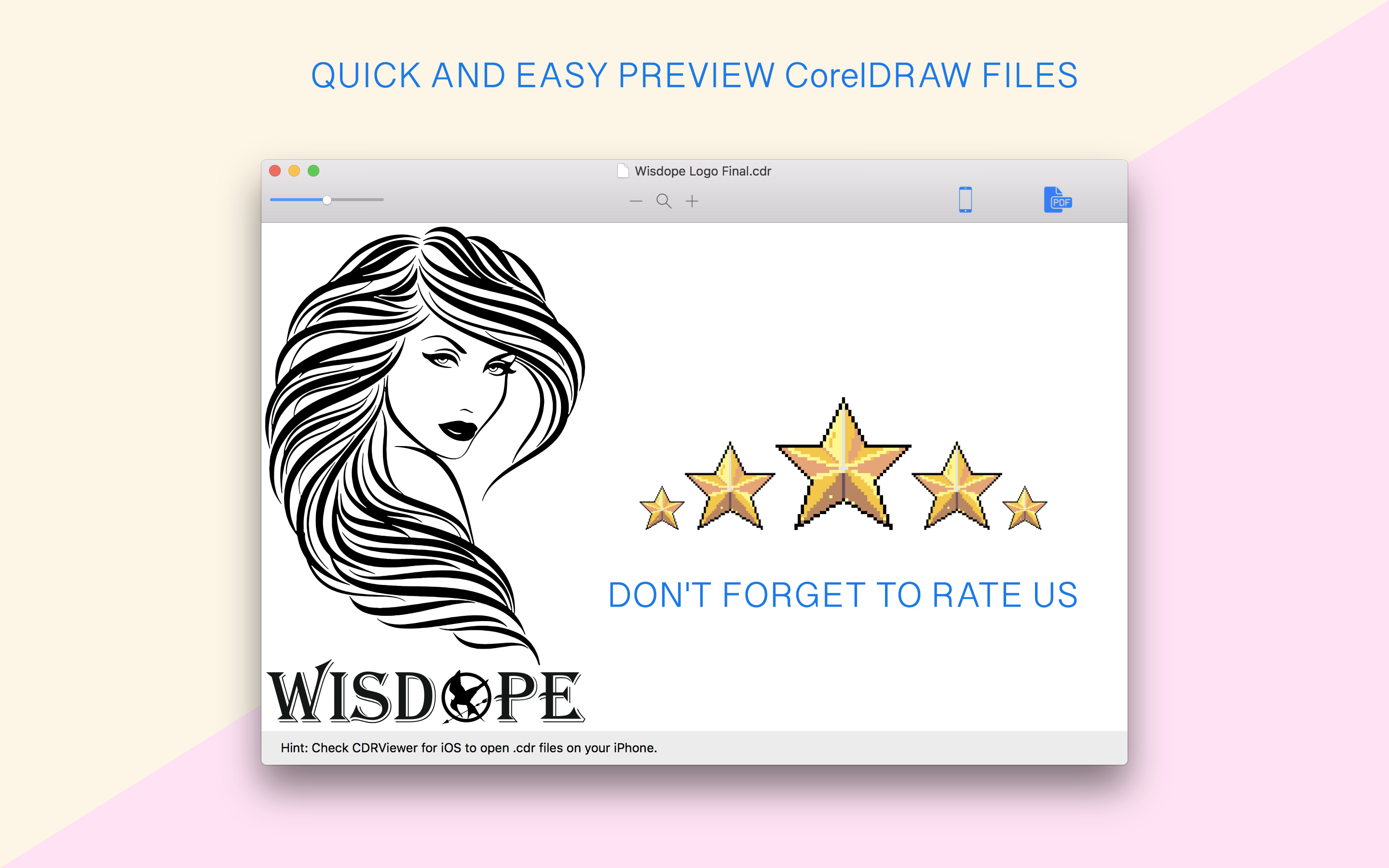 Как открыть файлы CorelDRAW на Mac