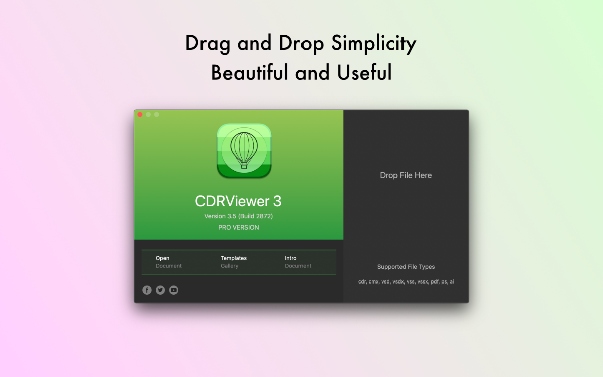 CDRViewer CorelDRAW Visio PDF PostScript Viewer