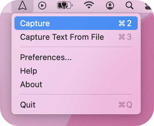 Capture Text OCR